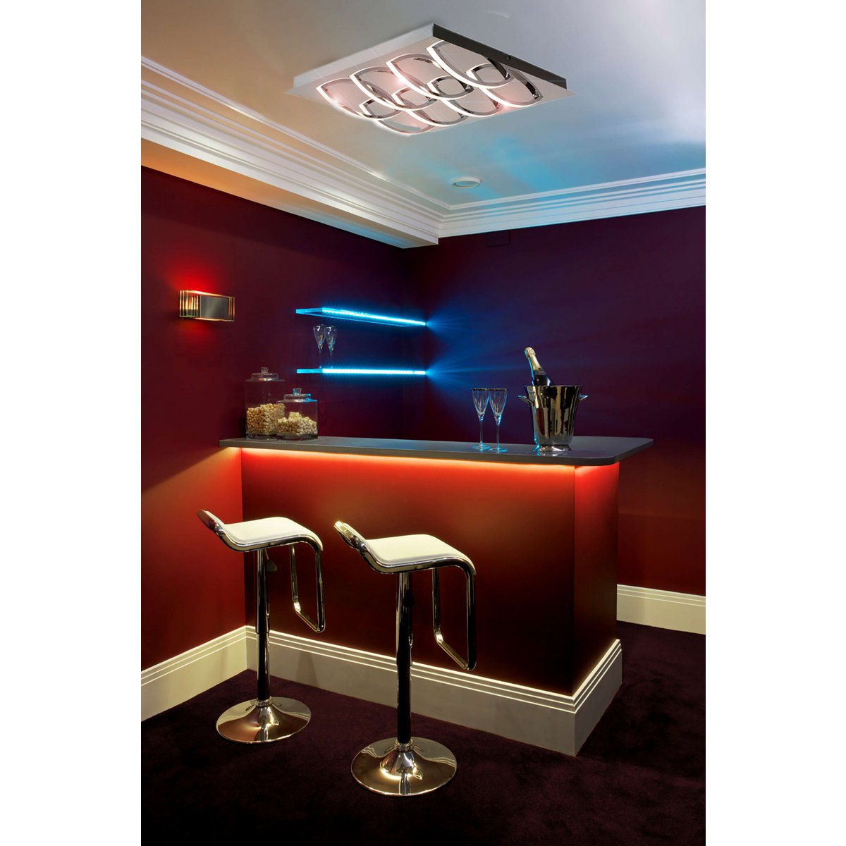 Näve Manchester LED Plafondlamp 41cm