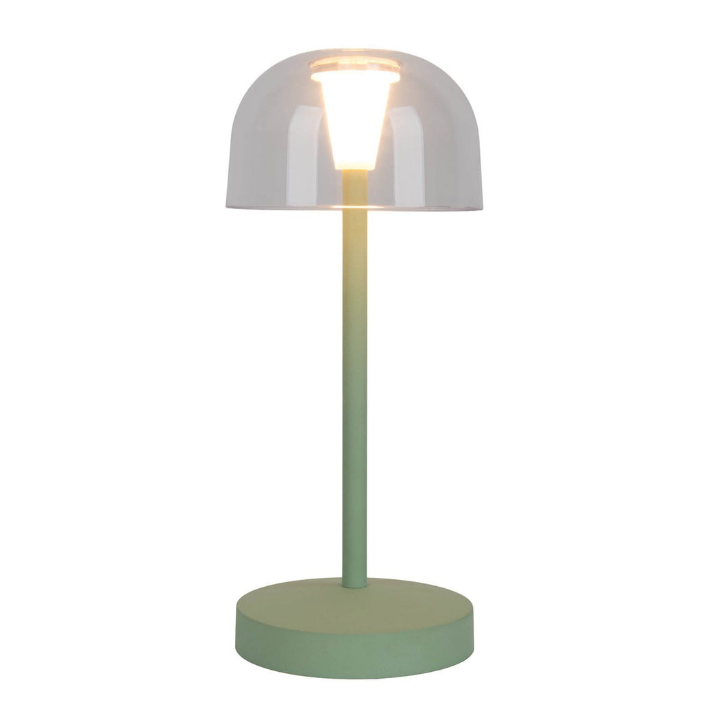 Gomba LED-Batterijtafellamp Set - Mint 18,5cm