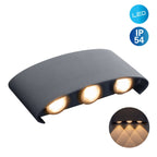 Näve Auron LED Buitenmuurlamp Antraciet