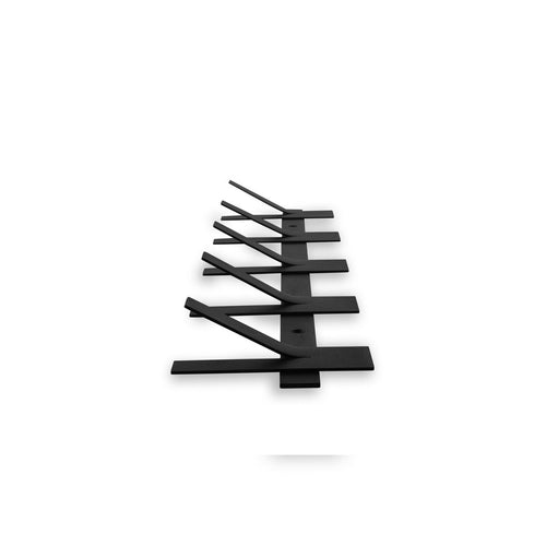 Gorillz Incision Wandkapstok - Zwart, 10 Haken, Metaal