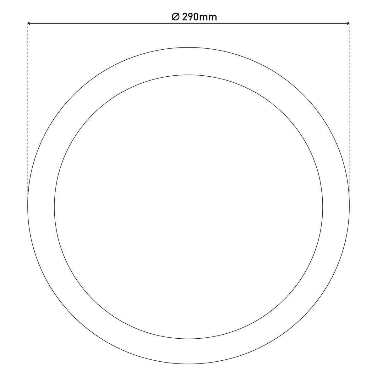 Näve Bonus LED Plafondlamp Ø29cm Wit CCT