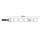 LED Strip Buiten 500cm 24W Warm Wit Dimbaar