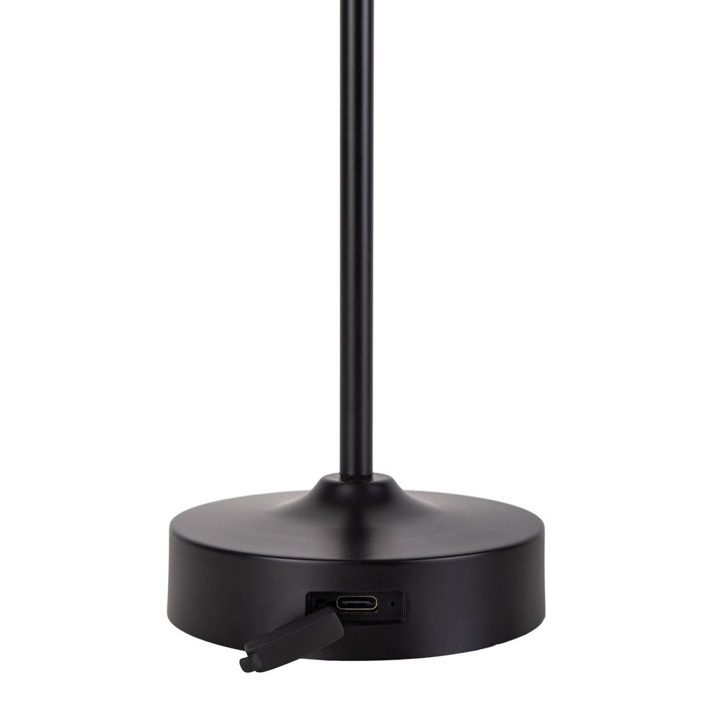 Näve Pina LED Tafellamp 30cm Zwart-Wit