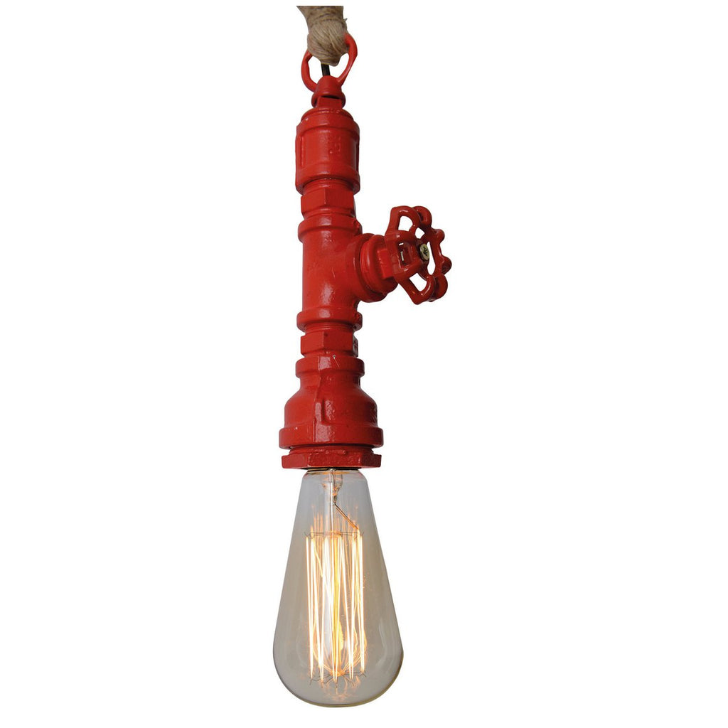 Näve Regia Hanger Lamp - Rood Metaal E27
