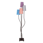 Näve Boho Stehlampe 4-flammig 140cm Textil
