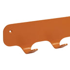 Gorillz Industriële Wandkapstok - Rounded Four - Oranje 4 Haken