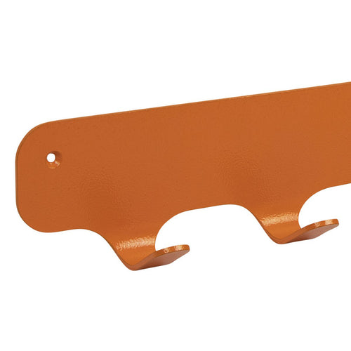 Gorillz Industriële Wandkapstok - Rounded Four - Oranje 4 Haken
