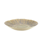 Gouden fruitschaal glas 40cm