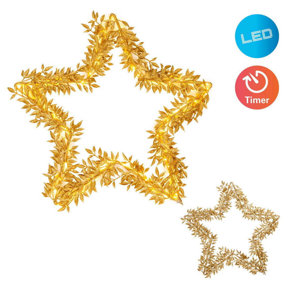 Näve Stern Deco Ster 50cm Goud/Wit