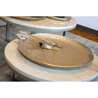Aulica Zanddecoratieve Kom - Beige 48x48cm