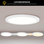 Näve Bonus LED Plafondlamp Ø29cm Wit CCT
