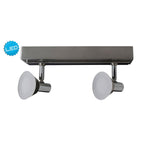 Näve Jericho LED Plafondspots - 2x Verstelbaar 30cm