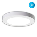 Näve Bonus LED-plafondlamp Ø16,5cm Wit CCT