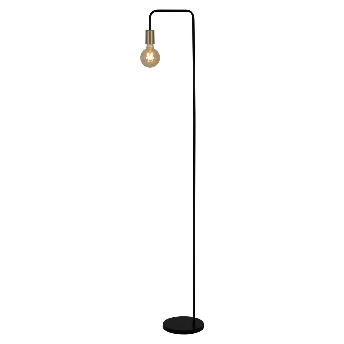 Näve Modo Staande Lamp Zwart 150cm E27