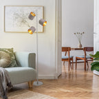 Näve Maron Staande Lamp - Bruin 153cm E14