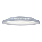 LED-plafondlicht "Claire" Ø 50,5 cm, 7,5 cm hoog, metaal en plastic in wit, geïntegreerde LED, 1600 lm, dimable, CCT-functie, 3000-5000 K, nachtlichtfunctie