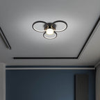 CIMO LED Plafondlamp - Zwart 43.6cm 3100lm