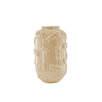 Vaas 'FUCK' van Housevitamin - Beige Keramiek - 17x17x27cm