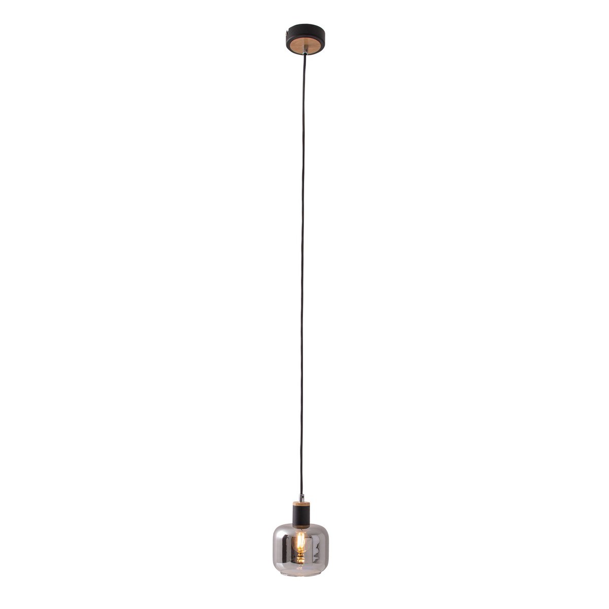 Näve Fumoso Hanglamp - Zwart 120cm