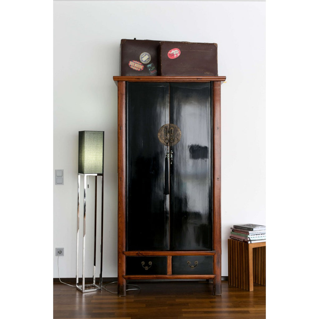 Näve Alfa Vloerlamp 150cm Chroom/Grijs