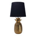 Näve Leuchten Tafellamp Ananas - Goud 45cm