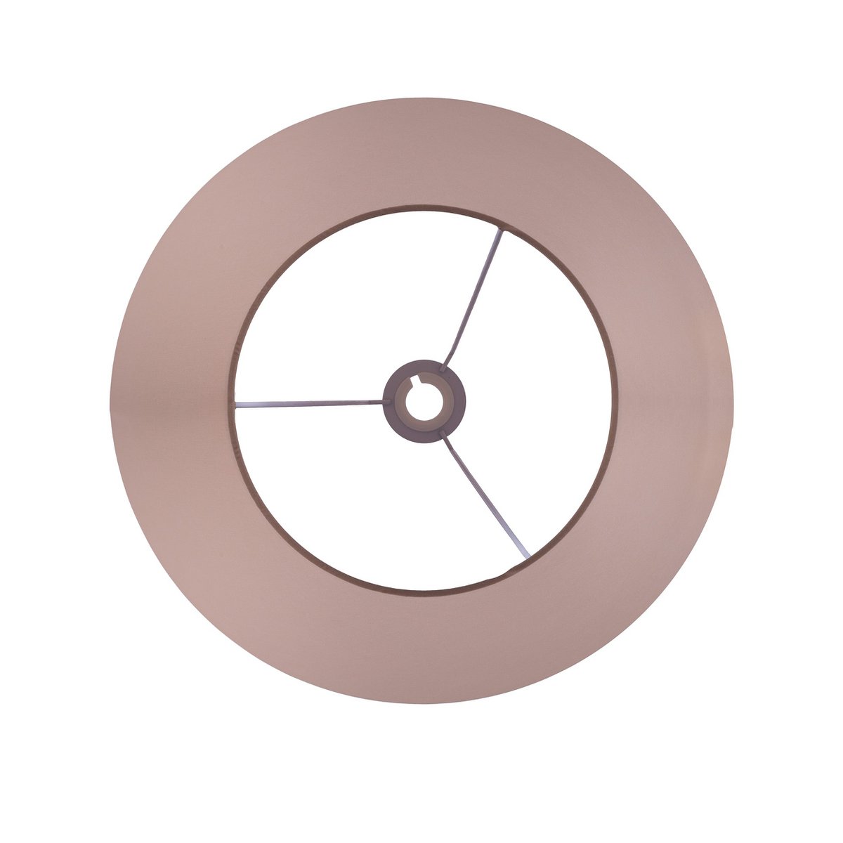 Lampenkap "Causia" Ø50cm Wit - Polyester Katoen