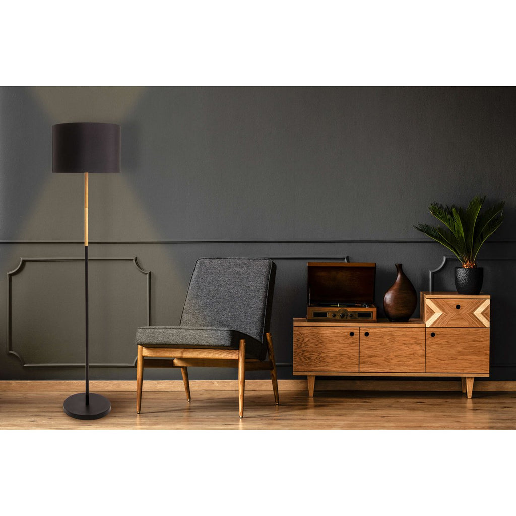 Näve Tessile Staande Lamp - Zwart 150cm