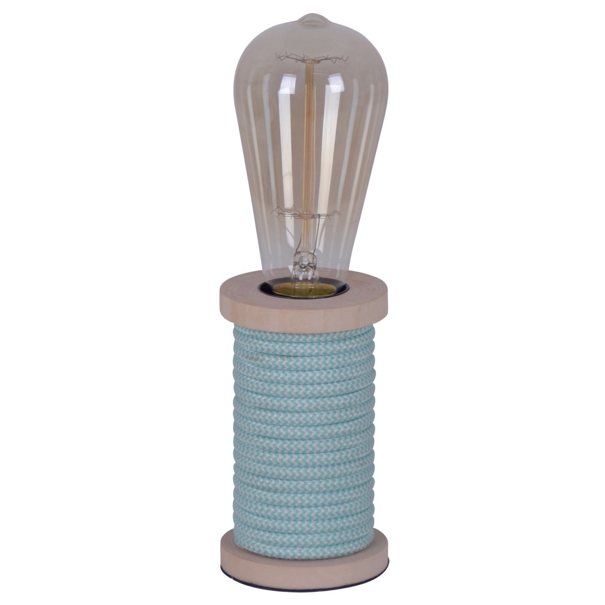 Näve Tafellamp Turquoise Wit 12cm E27