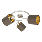 Näve Maron 3-zits Plafondlamp - Bruin 52cm