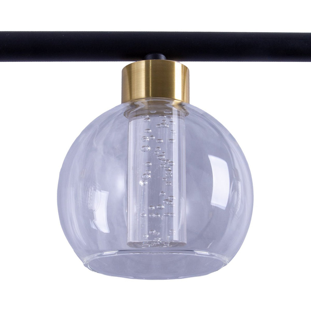 Näve Hanglamp - Zwart Glas 90cm LED