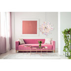 Näve Explosie Hanglamp - Iris Glas 65cm