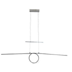 Näve Looplijn Hanglamp LED 130cm Zwart