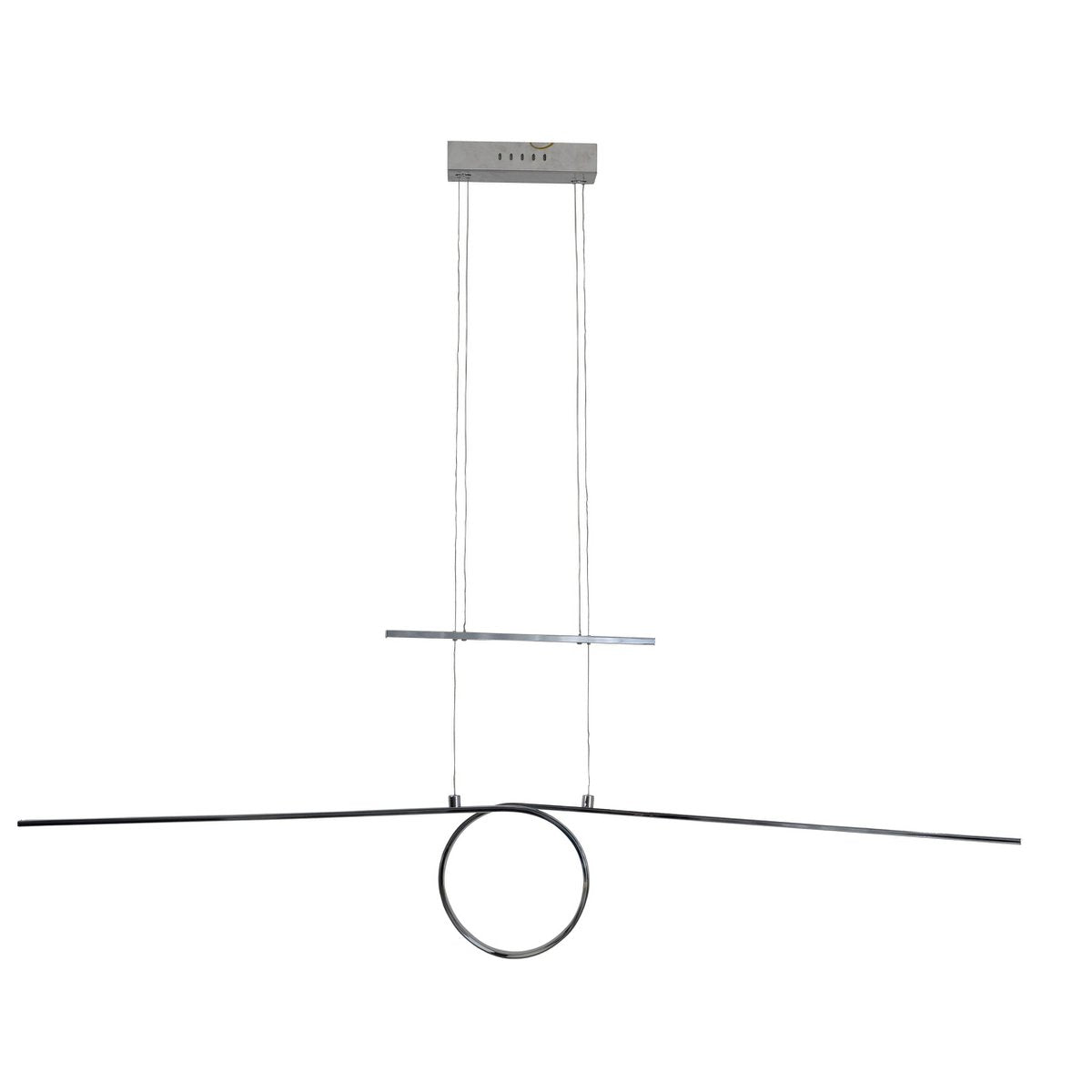 Näve Looplijn Hanglamp LED 130cm Zwart