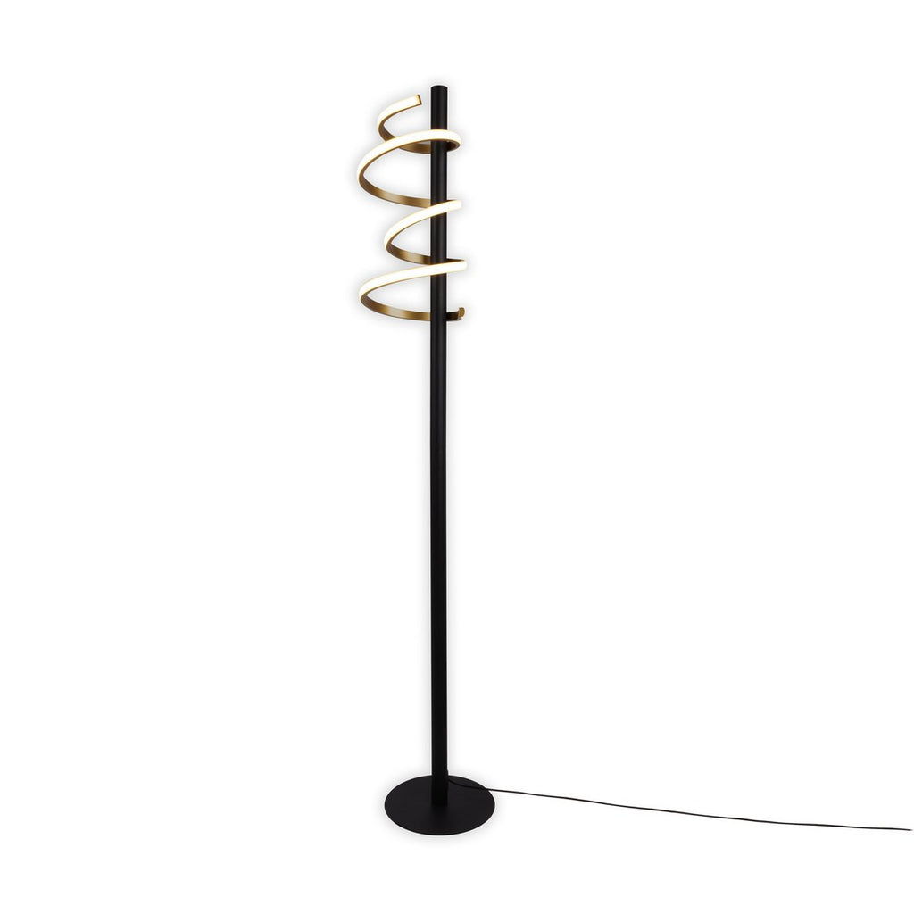 Näve Belleza LED Staande Lamp - 140cm Zwart