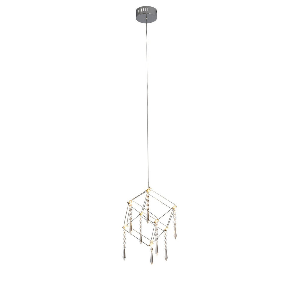 Näve Araneus LED Hanglamp Chroom 15cm