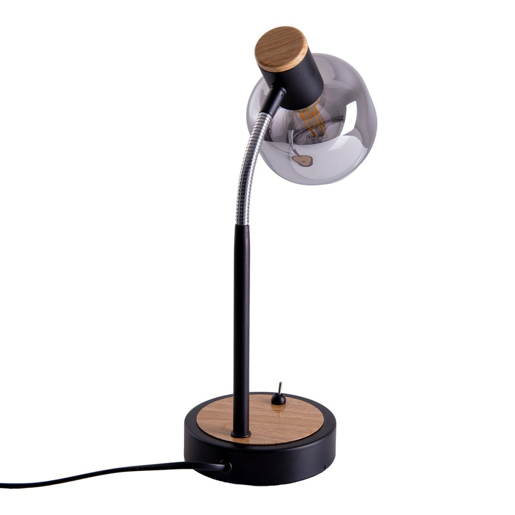 Näve Fumoso Tafellamp - Zwart 34cm