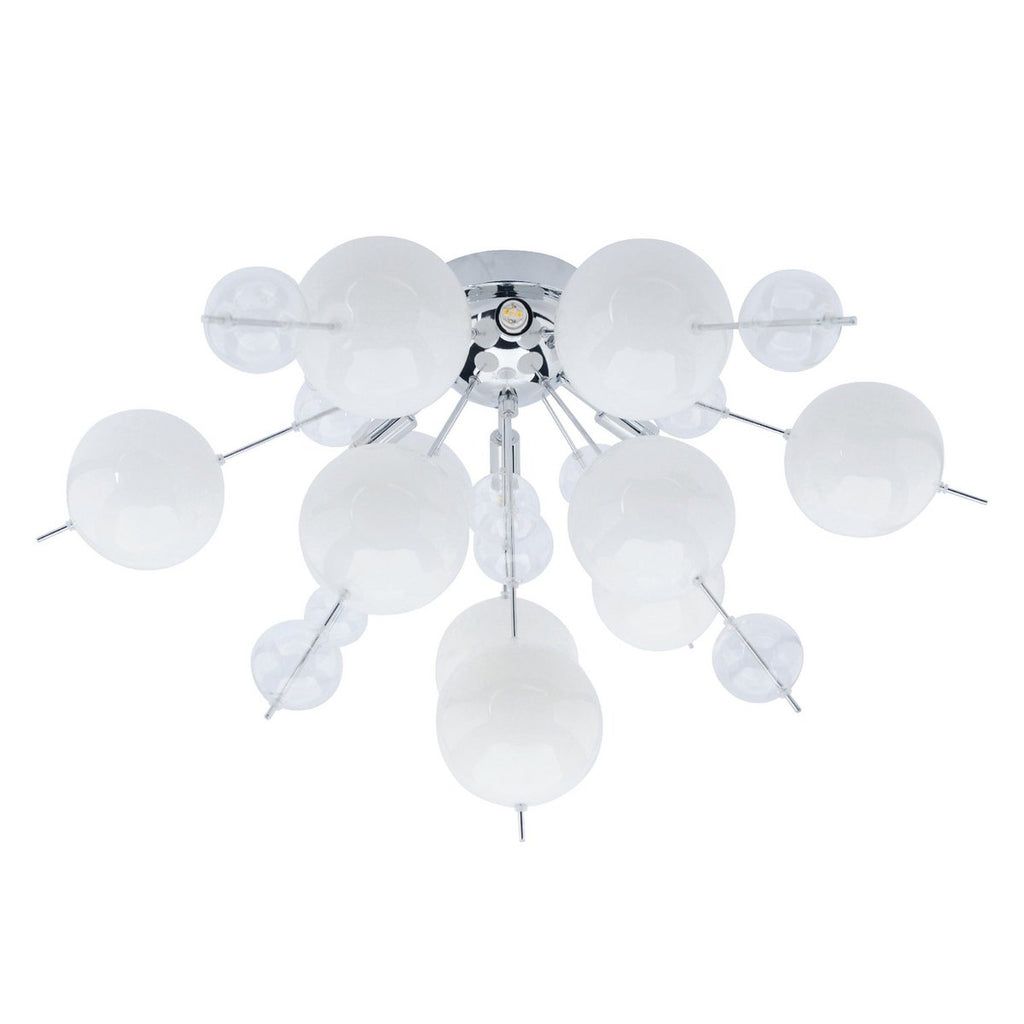 Näve Explosie Plafondlamp Wit Ø57cm G9