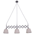 Näve Adrienne Hanglamp Schaarlamp Bruin 52-100cm