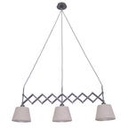 Näve Adrienne Hanglamp Schaarlamp Bruin 52-100cm
