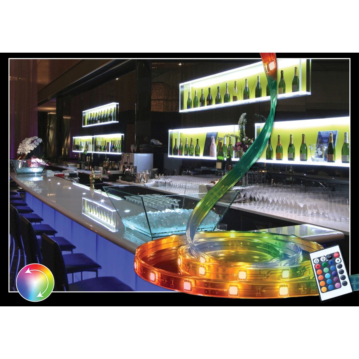 Näve LED Stripe 500cm RGB 24W Dimbaar