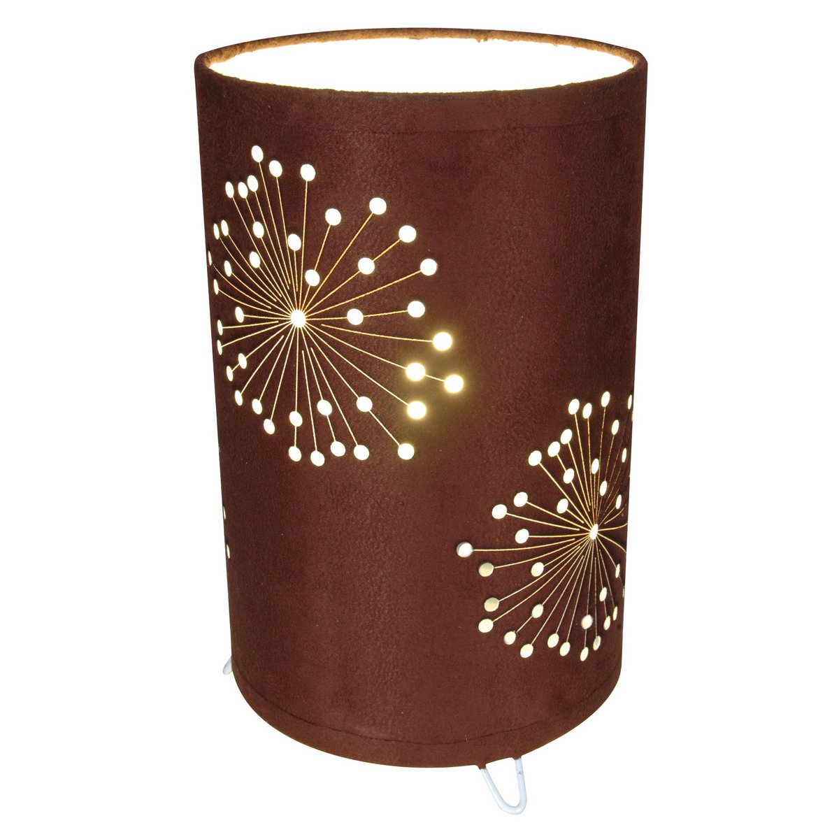 Näve Aurona Tafellamp - Bruin 25cm