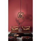 Näve Regia Hanglamp - Zwart 43cm E27