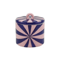 Housevitamin Voorraadpot Swirl - Dolomiet Roze/Blauw 11,5cm