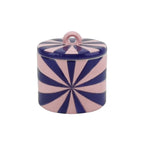 Housevitamin Voorraadpot Swirl - Dolomiet Roze/Blauw 11,5cm