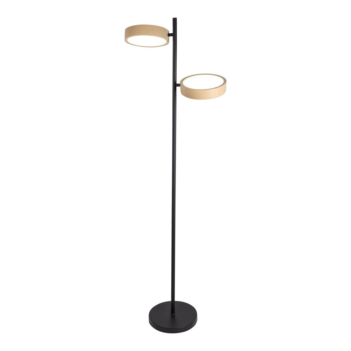 LED-vloerlamp Tessa Amandel 165cm