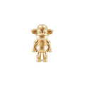 Legende Aap Beeldje - Polyresin - Goud - 20,5x13,5x35cm HouseVitamin