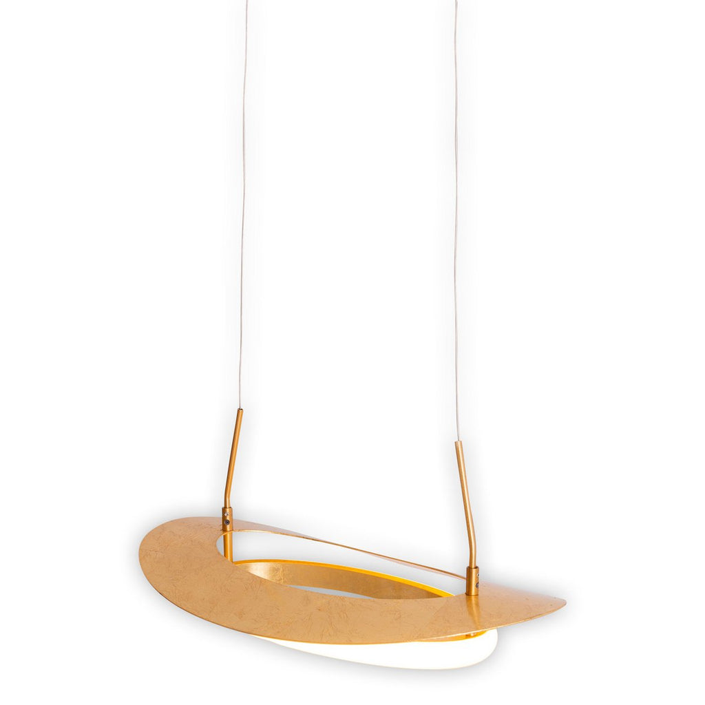 Näve Pisa LED-Hanglamp 40cm Goud