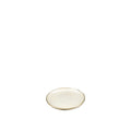 Witte aluminium decoratieve schaal rond 29,5cm