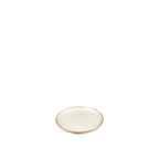 Witte aluminium decoratieve schaal rond 29,5cm