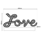 LED decoratieve tafellamp "Love" h: 20cm